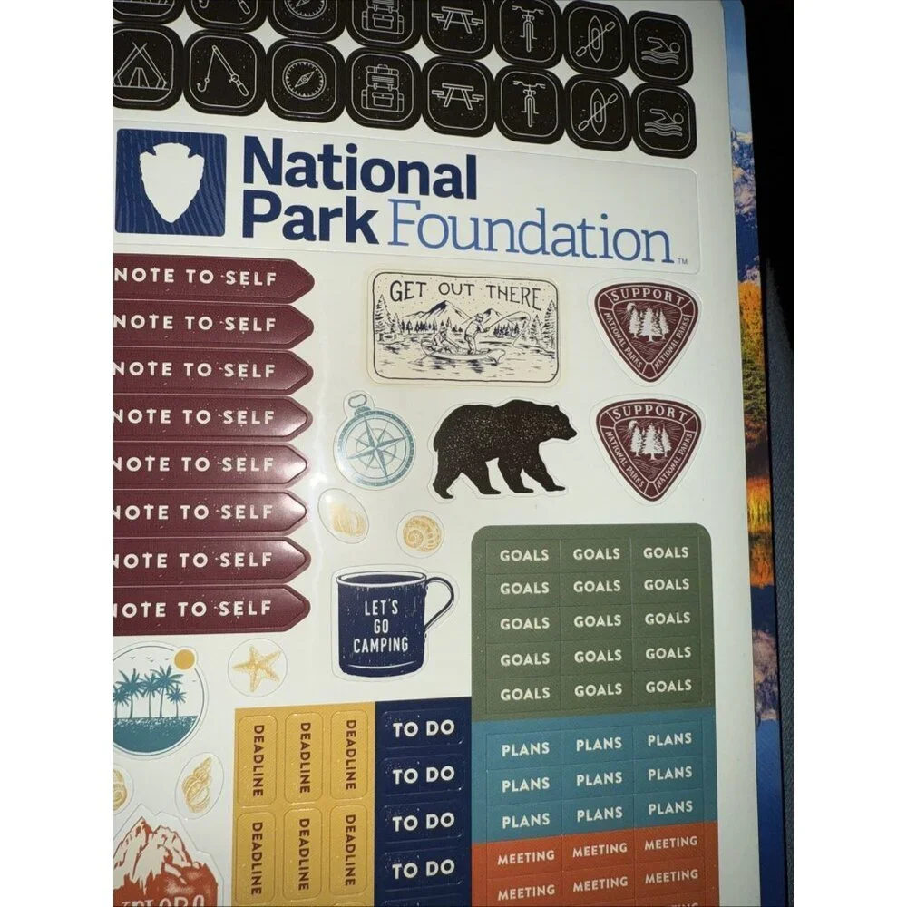 2024 National‎ Park Foundation Planner: 12 Month Weekly Planner